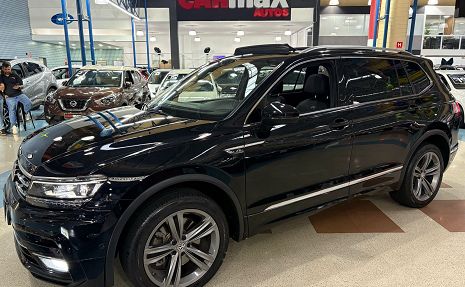 TIGUAN 2.0 350 TSI GASOLINA ALLSPACE R-LINE 4MOTION DSGI Preto - 2021 Oportunidade Única !