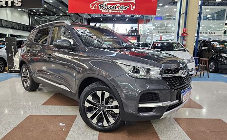 TIGGO 5X TXS TETO PANORAMICO APENAS 47.000KM  Cinza - 2022 Único dono!