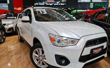 ASX 2.0 AUTOMÁTICO BAIXO KM Branco - 2013 Novíssimo!