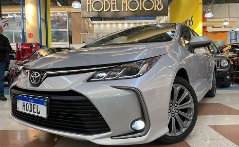 COROLLA 2.0 VVT-IE XEI DIRECT SHIFT REVISAO CONCESSIONARIA Prata - 2022 Único dono!