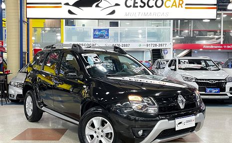 DUSTER 2.0 FLEX DYNAMIQUE AUTOMÁTICO Preto - 2016 Novíssimo!