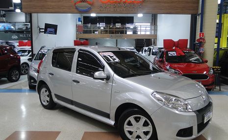 SANDERO 1.6 EXPRESSION **NOVISSIMO** Prata - 2013 Novíssimo!