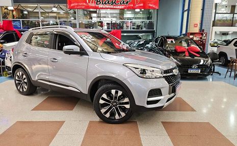 TIGGO 5X 1.5 VVT TURBO TXS TETO SOLAR PANORAMICO Prata - 2022 Oportunidade Única !