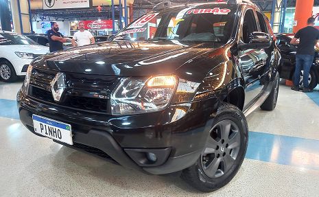 DUSTER 1.6 EXPRESSION CVT TOP !!! Preto - 2019 Imperdível!