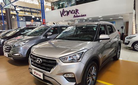CRETA PRESTIGE 2.0 FLEX AUTOM. Prata - 2018 Imperdível!