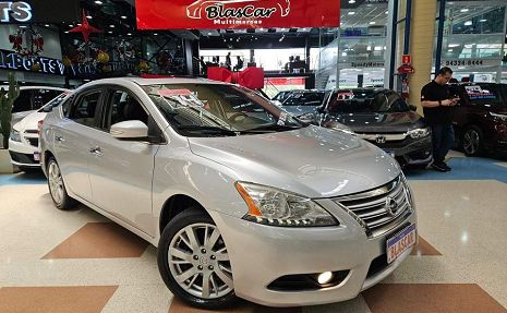 SENTRA 2.0 SL TOP DE LINHA TETO Prata - 2014 Imperdível!