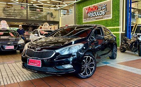 CERATO SX3 1.6 FLEX AUTOMÁTICO - COMPLETO Preto - 2014 Oferta imperdível!