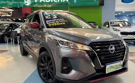 KICKS 1.6 XPLAY #BAIXA KM# #COMPLETA# Cinza - 2023 Impecável!