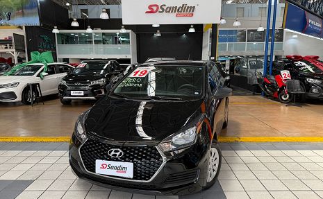 HB20 1.0 UNIQUE Preto - 2019 Impecável!