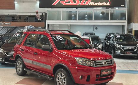ECOSPORT FREESTYLE 1.6 FLEX COMPLETA *IMPECAVEL*  Vermelho - 2012 Imperdível!