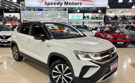 TAOS 250 TSI HIGHLINE TETO SOLAR !!! NOVÍSSIMA !!! Branco - 2024 Impecável!