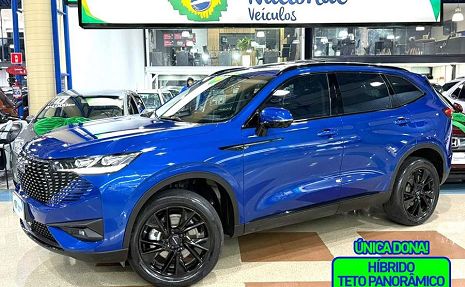 HAVAL H6 PREMIUM TETO PANORÂMICO (ÚNICA DONA) Azul - 2024 Novíssimo!