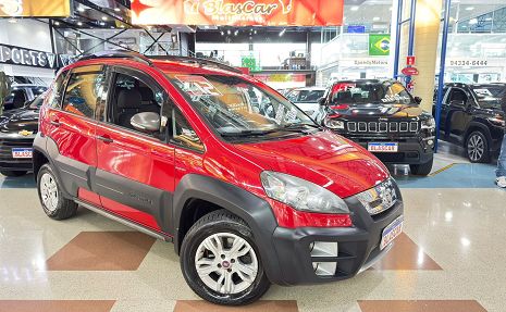IDEA 1.8 ADVENTURE APENAS 51.000 KM Vermelho - 2012 Km baixa!