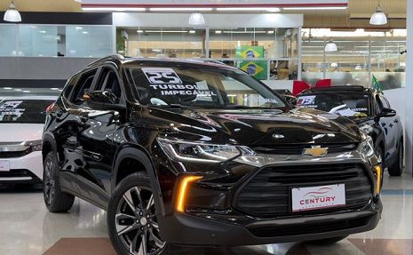 TRACKER 1.2 PREMIER TURBO * TETO SOLAR + BAIXO KM * Preto - 2025 Imperdível!