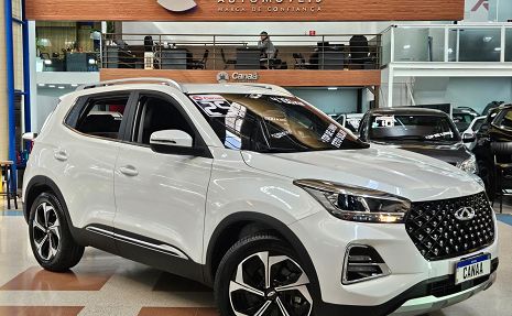 TIGGO 5X PRO 1.5 TGDI TURBO KM 4.700 GAR DE FABRICA UD Branco - 2025 Km baixa!