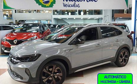 NIVUS 1.0 200 TSI HIGHLINE TOP DE LINH (MUITO NOVO!) Cinza - 2024 Novíssimo!
