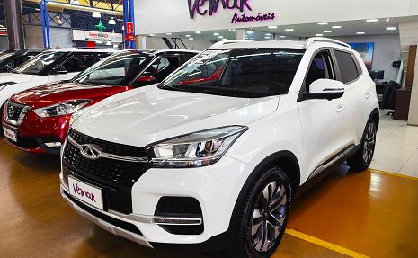TIGGO 5X TXS DCT 1.5 I-FLEX AUTOM. C/ TETO PANORÂMICO Branco - 2022 Imperdível!