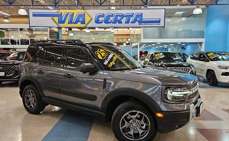BRONCO SPORT 2.0 TURBO BADLANDS 4X4 * C/ 2.170 KM APENAS * Cinza - 2025 Impecável!