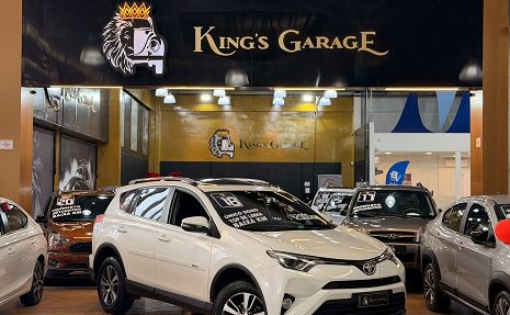 RAV4 2.0 TOP 4X2 16V ÚNICO DONO + TETO SOLAR + COURO Branco - 2018 Único dono!