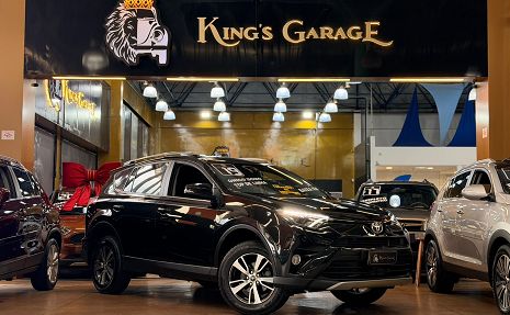 RAV4 2.0 TOP 4X2 16V ÚNICO DONO + TETO SOLAR + COURO Preto - 2019 Oportunidade Única !
