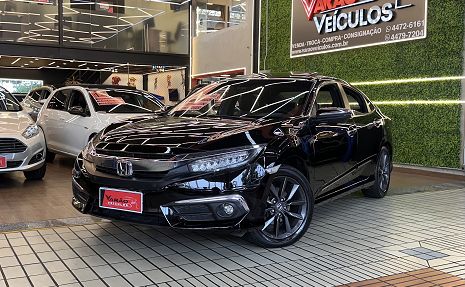 CIVIC TOURING 1.5 COM TETO - IMPECÁVEL! Preto - 2017 Imperdível!