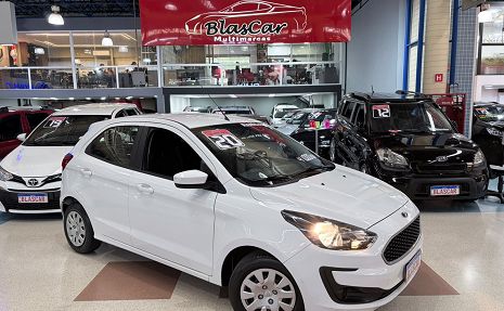 KA SE 1.0 COMPLETO BAIXA KM APENAS 41.000KM  Branco - 2020 Km baixa!