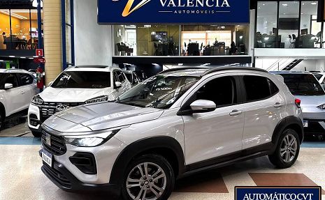 PULSE TURBO DRIVE COMPLETO + MULTIMÍDIA E AR DIGITAL Prata - 2022 Km baixa!